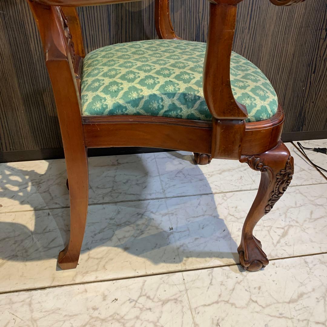 ☆送料無料☆ アンティーク　アームチェア