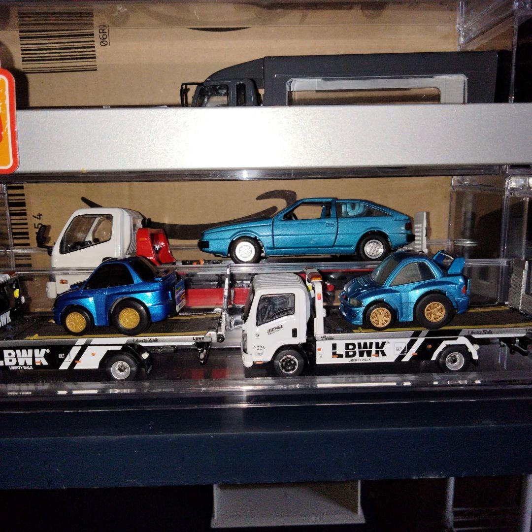 チョロQ　スバルインプレッサ　R1R2 360 8台セット