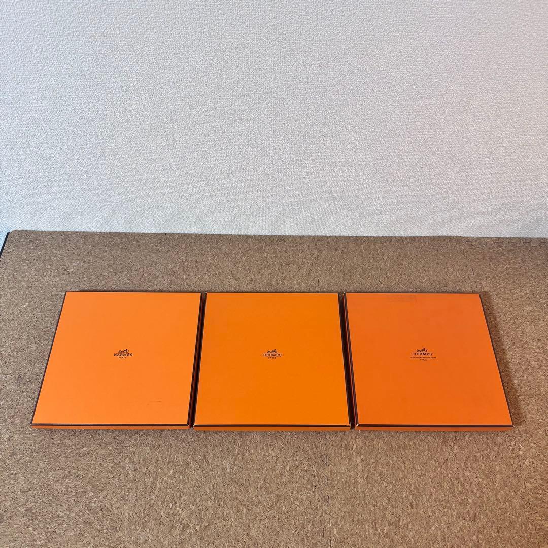 【美品】エルメス 空箱 8個 カレ90 スカーフ