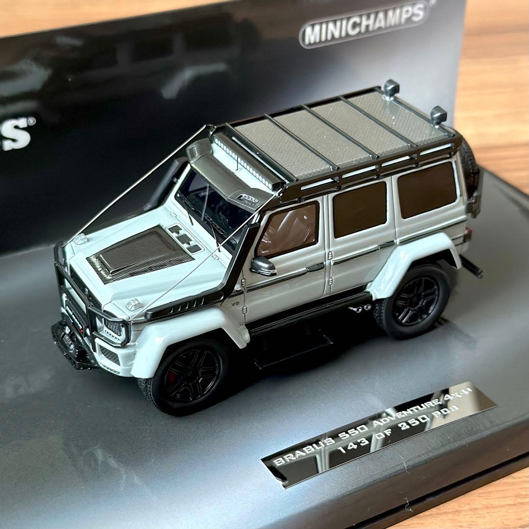 ミニチャンプス 1/43 ブラバス 550 アドベンチャー メルセデスベンツ