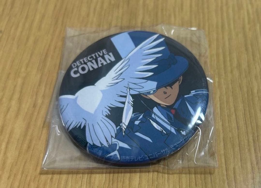 名探偵コナン 世紀末の魔術師 怪盗キッド 缶バッジ 劇場版
