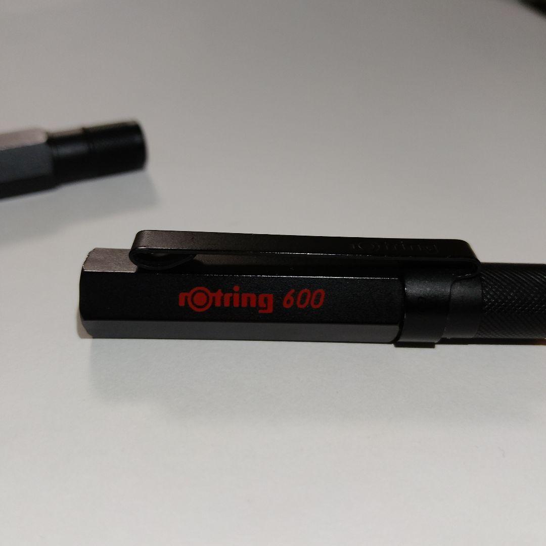 大幅値下げ！ 希少 Rotring 600g ボールペン 本体 黒 廃番