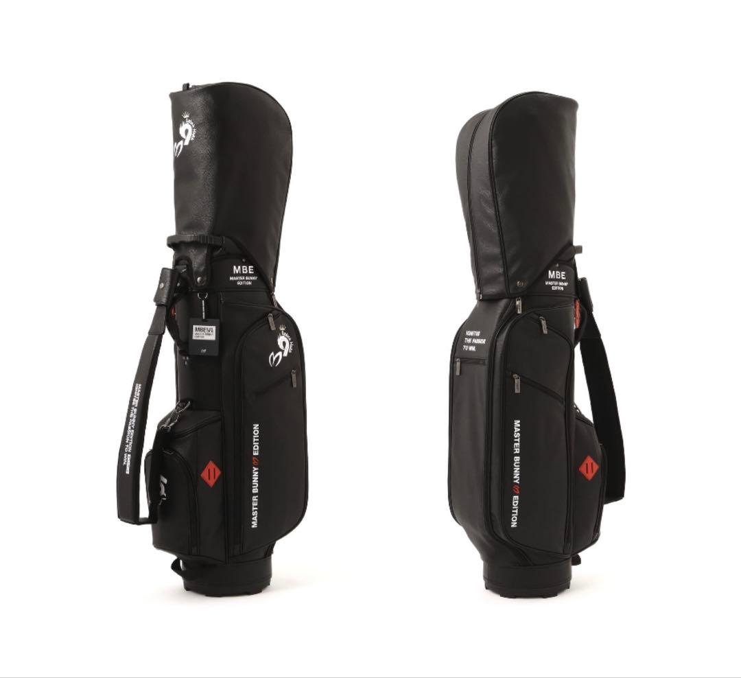 新品 パーリーゲイツ マスターバニー 【原プロアイコン】キャディバッグ 黒