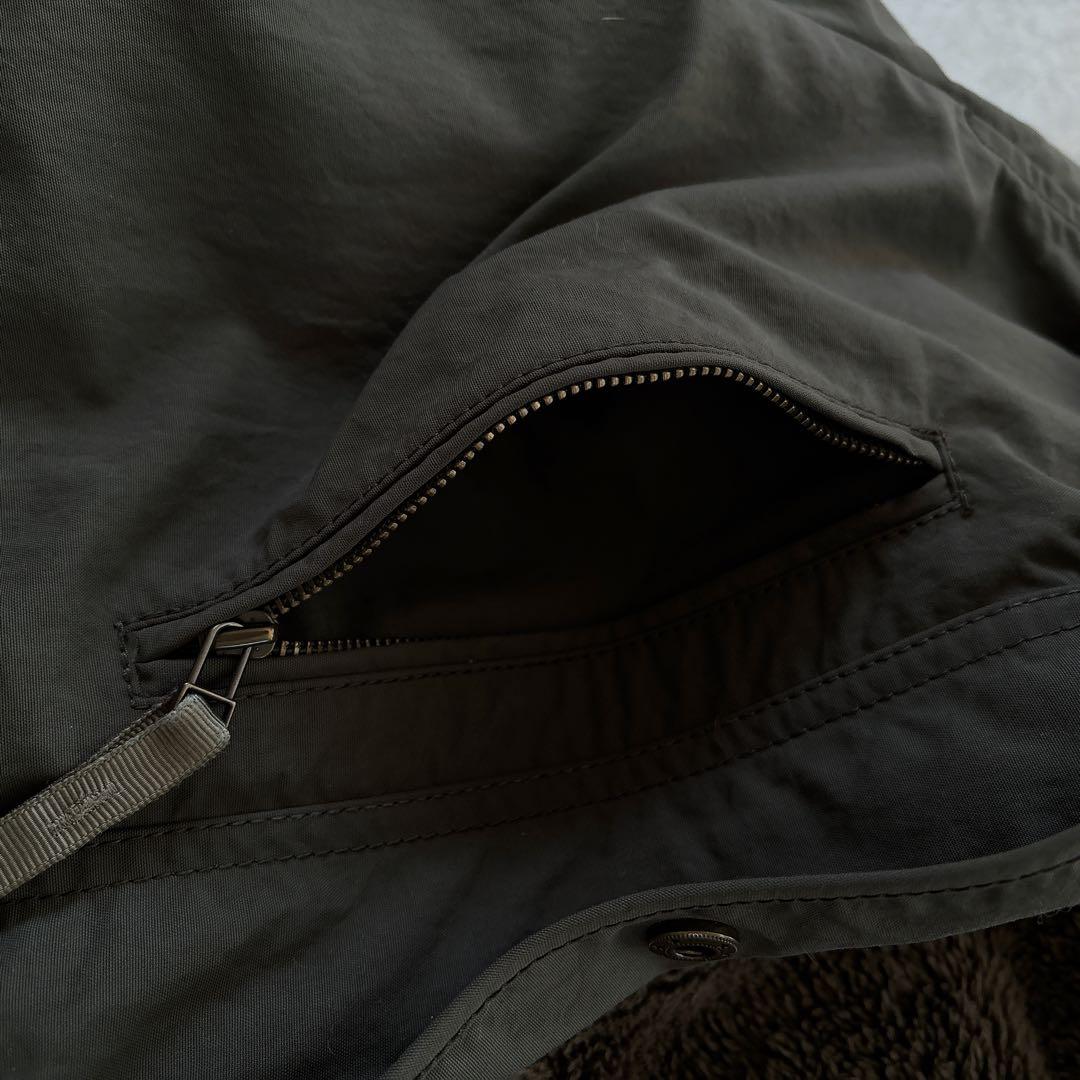 美品 イネド ラビットファー ラクーンファー ボアライナー付 モッズコート