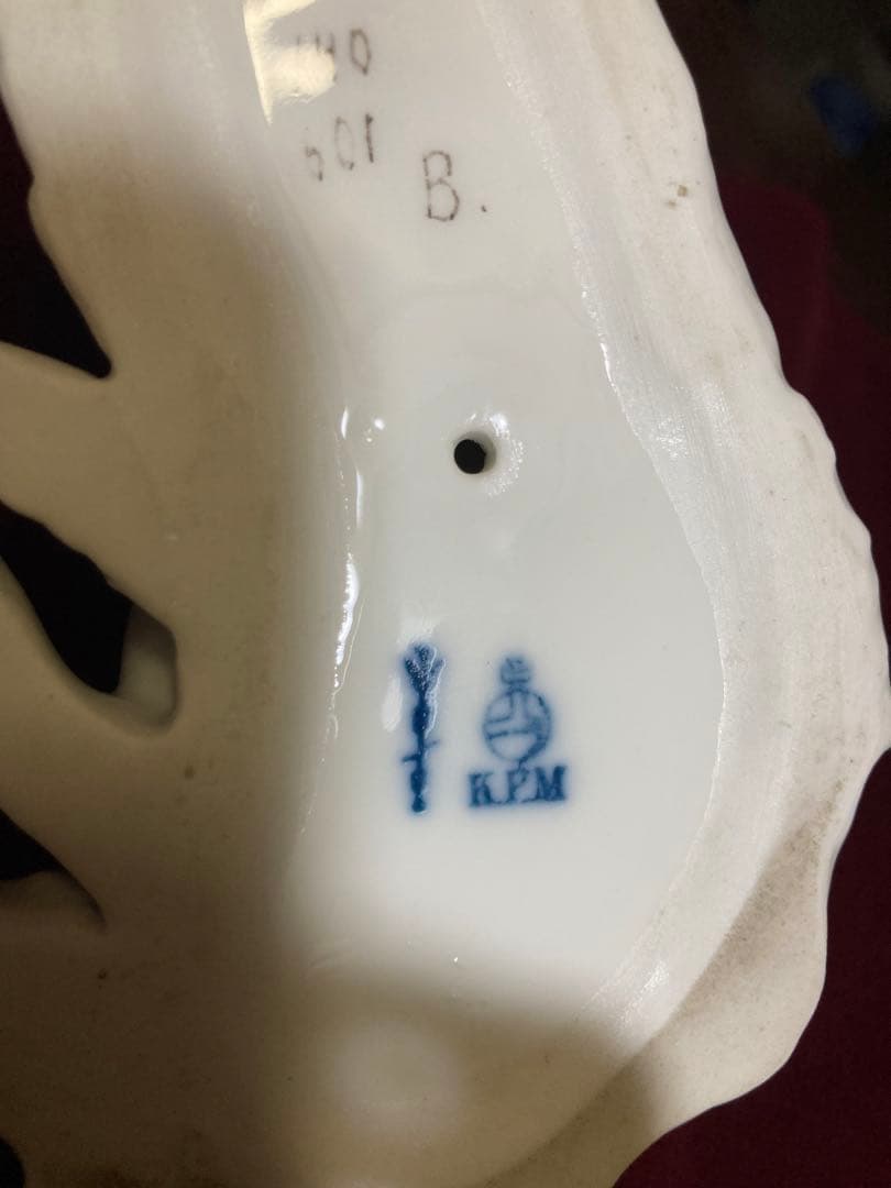 KPM ベルリン　フィギュリン　オブジェ　犬置物