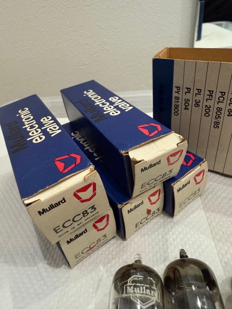 Mullard ECC83 真空管 5本セット
