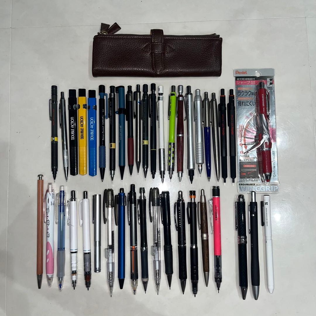 廃盤シャーペン　ボールペン　筆箱　セット