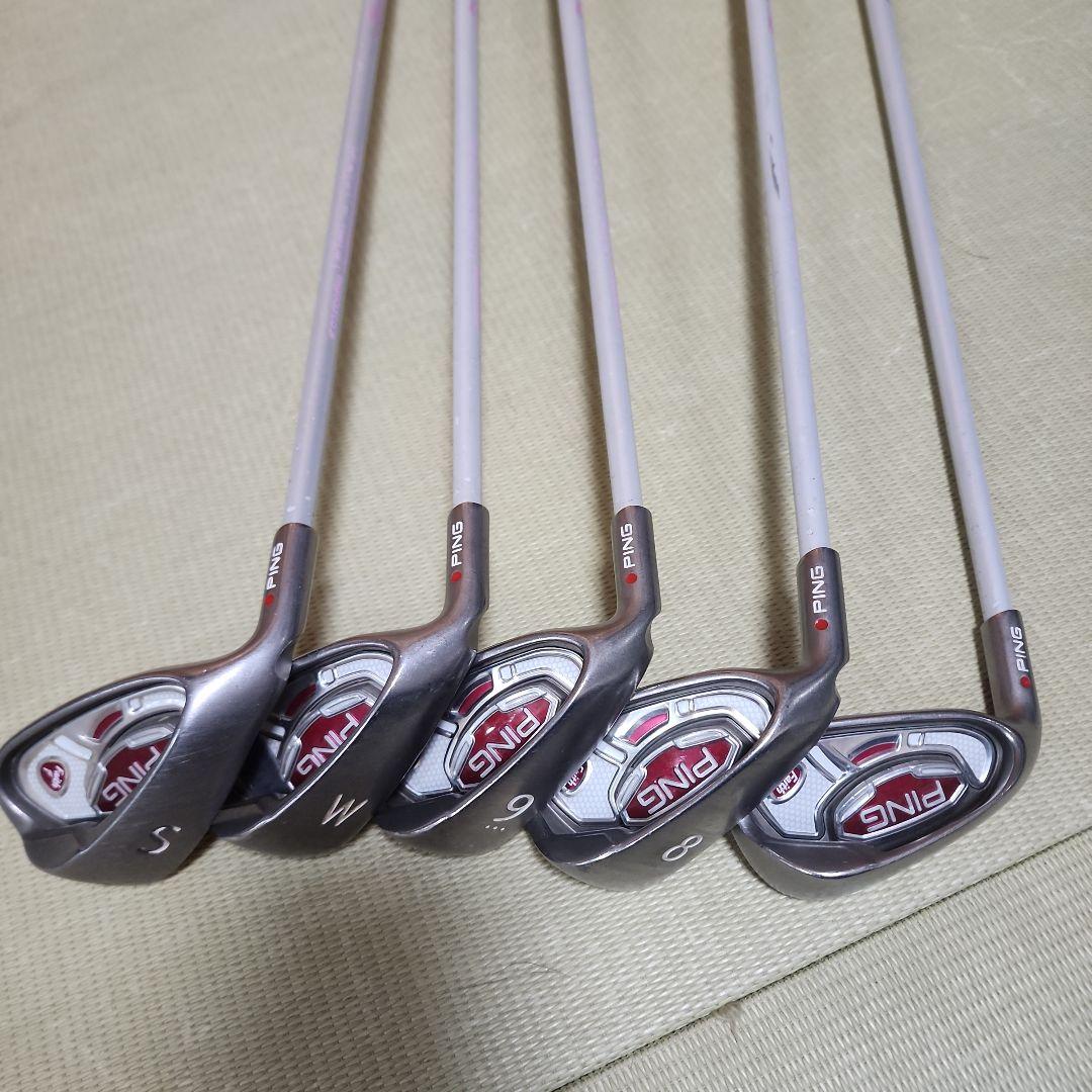 PING レディース アイアンセット S W 9 8 7