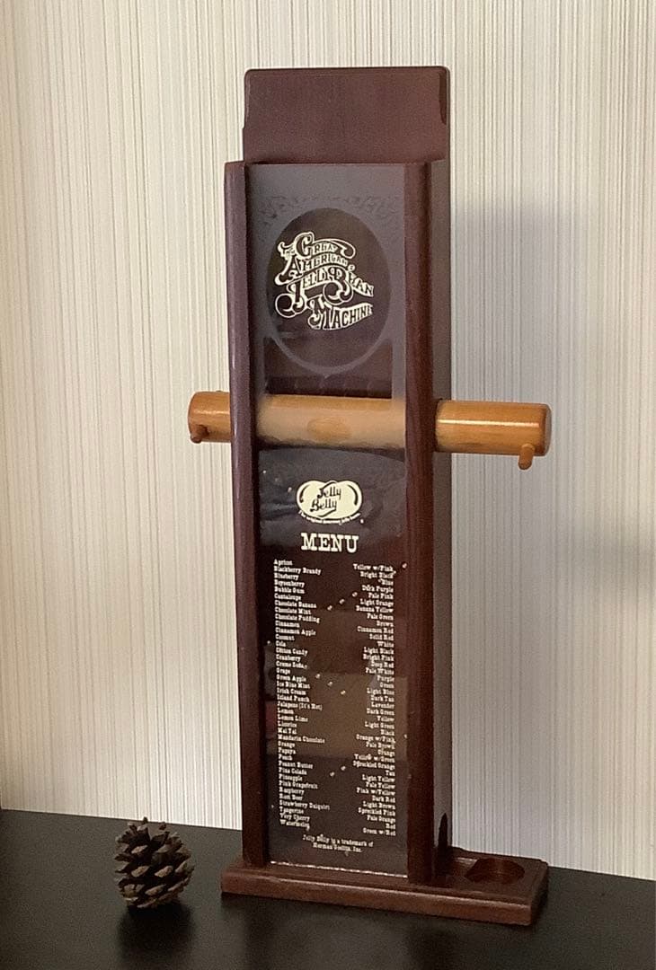 Jelly Belly 木製 ディスペンサー 【1980年代】【貴重品】