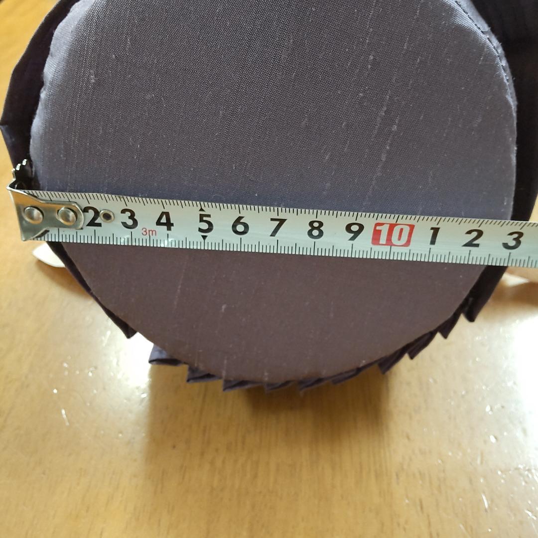 ハーフドール　ピンクッション　バイオレット　アンティーク風