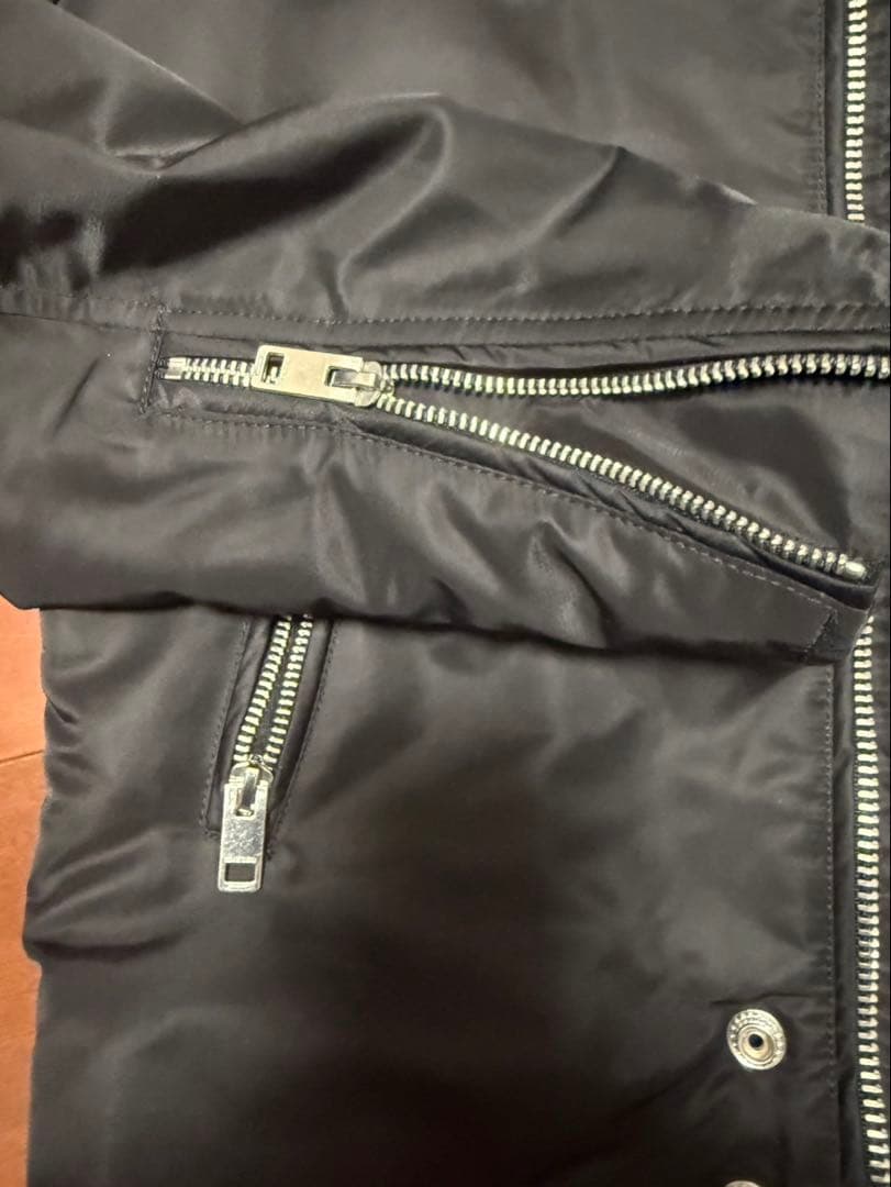 DIESEL 黒 ナイロンジャケット