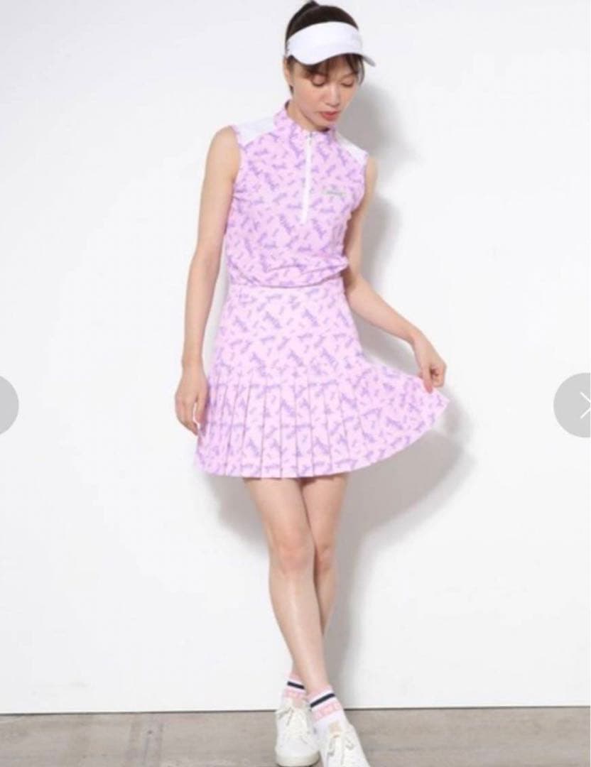 RUN AND RODE ゴルフウェアセット 薄紫色