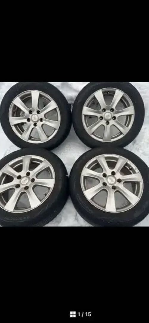 サンライズ③205/55R16 2023年製造　BSレグノアルミ1本