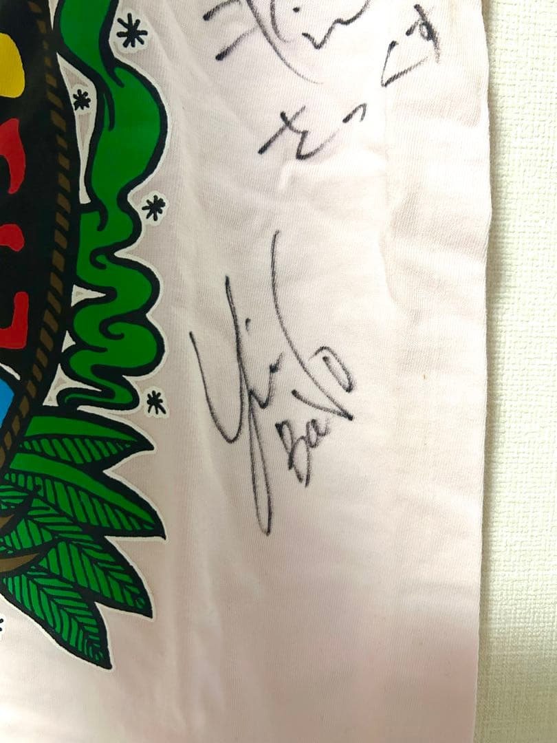 【レア品】 HEY-SMITH メンバー全員サイン入り 半袖 Tシャツ