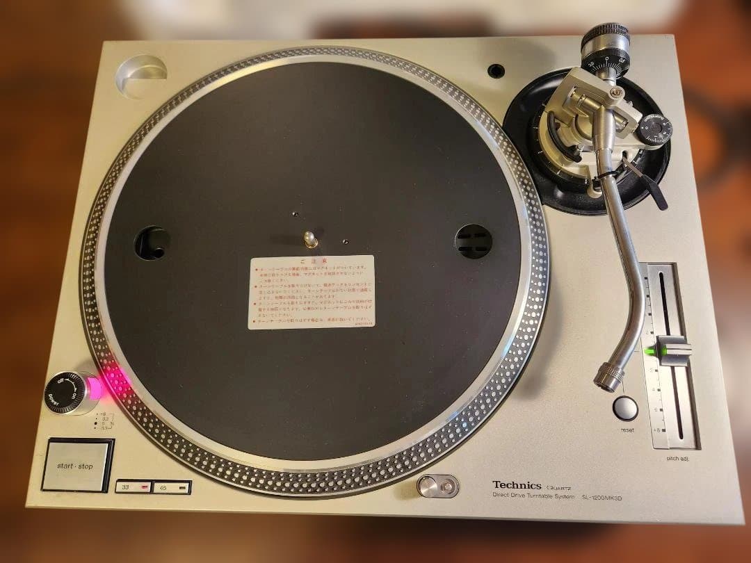 ☆超美品『Technics SL-1200MK3DS』×2台＋DJミキサー付き
