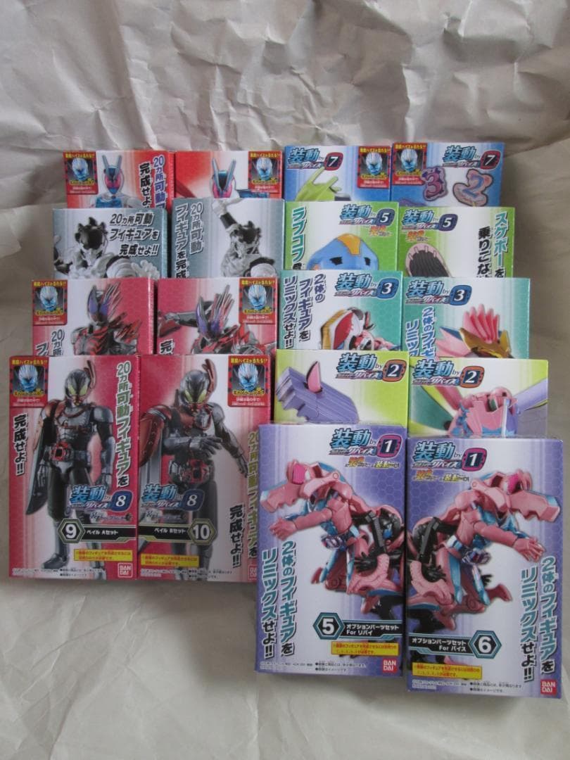 新品未開封　装動　仮面ライダー龍騎　ミラーモンスター　リバイ　バイス セット