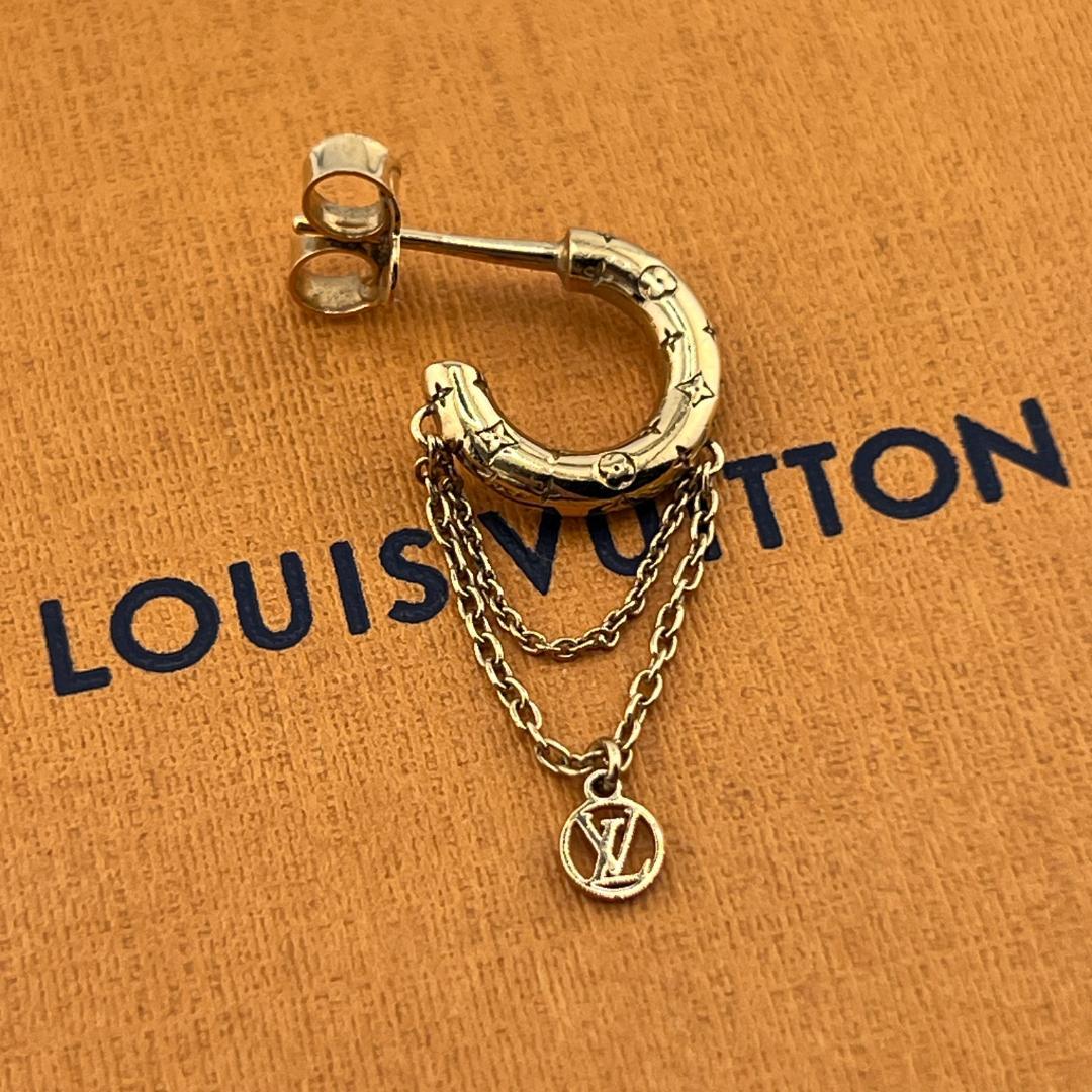 【極美品】ルイヴィトン ブックルドレイユ ミニフープ ナノグラム