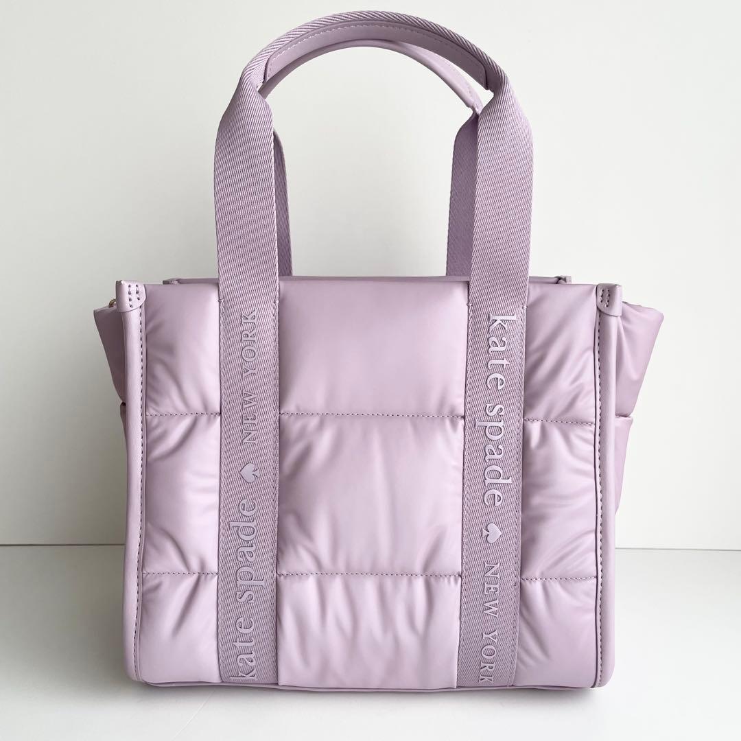 ケイトスペード ハンドバッグ キップ パフィー スモール トート 2way 新品