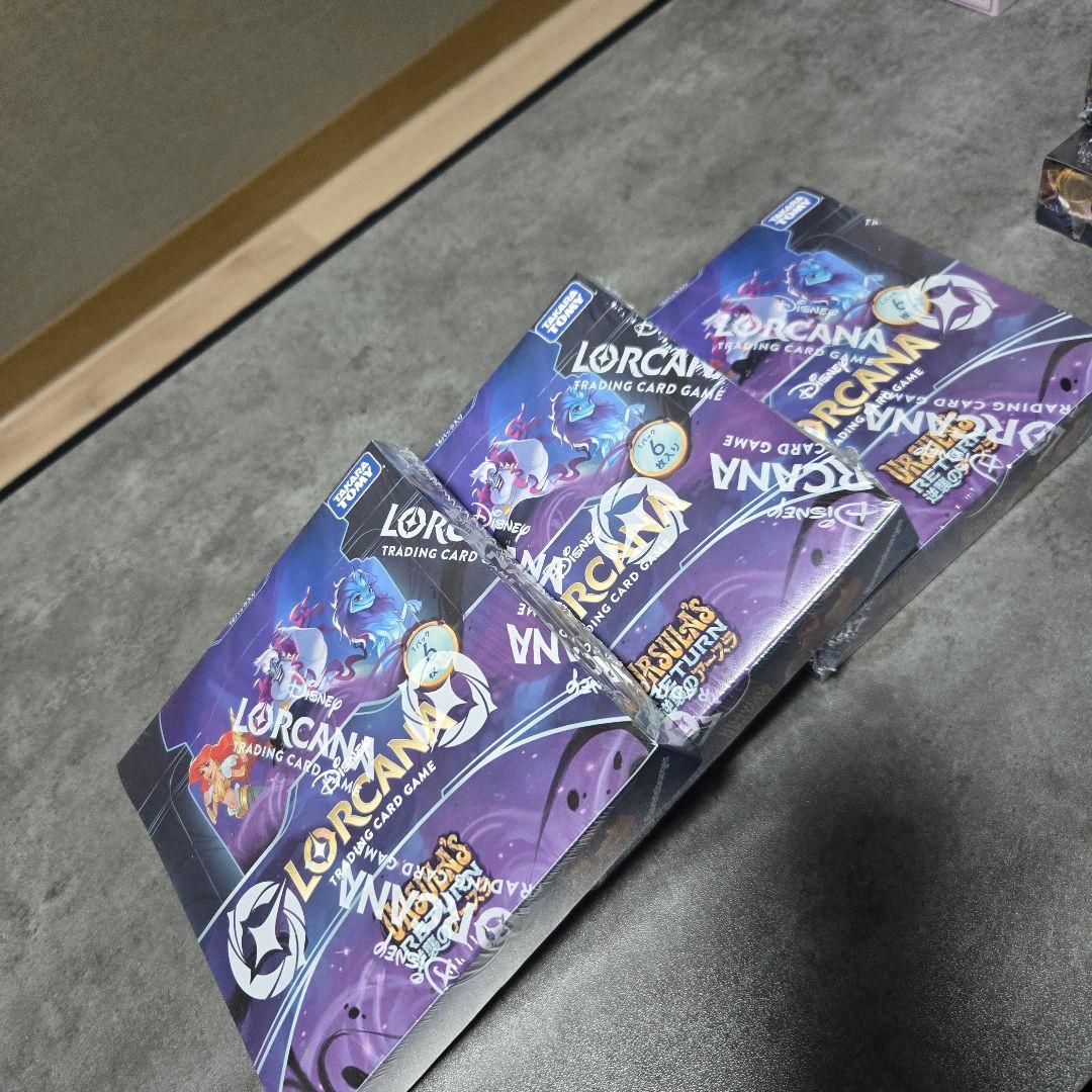 ロルカナ　逆襲のアースラ3BOX　フラッドボーンの渾沌3BOX　未開封