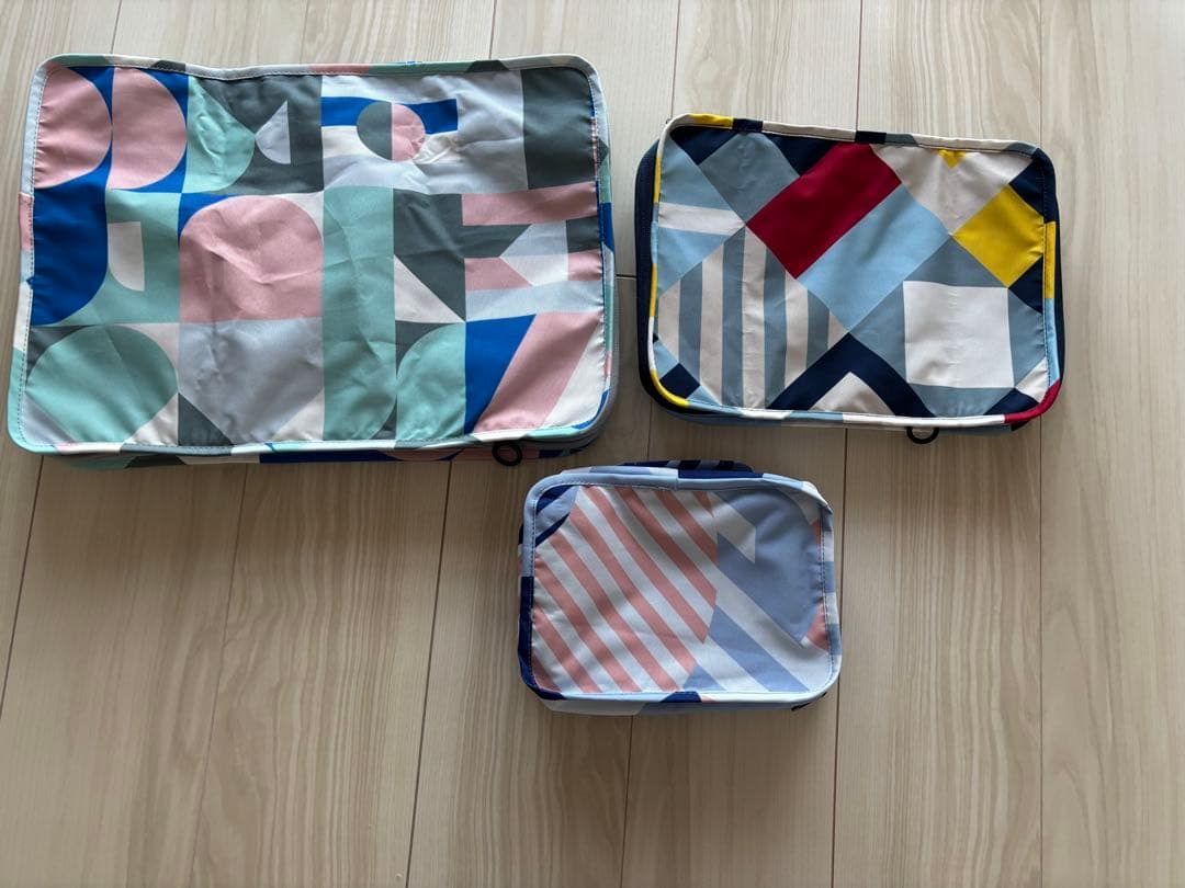 MILESTO トラベルポーチ３点セット