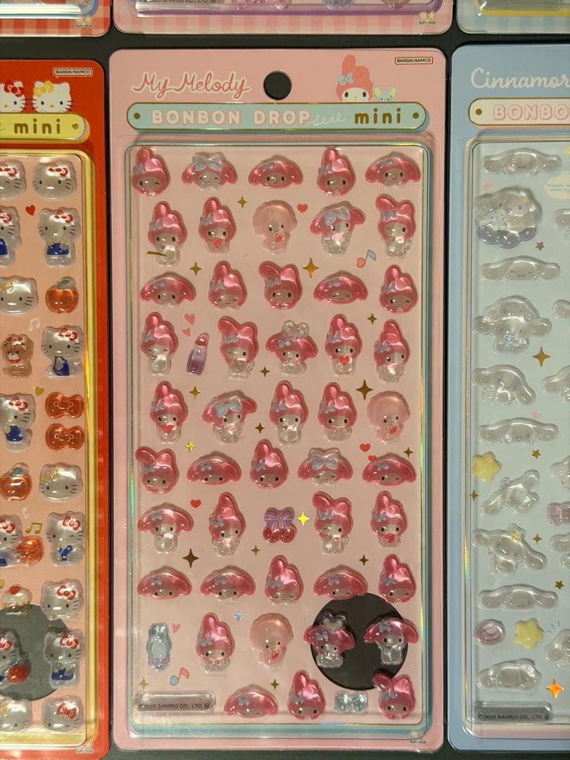 【国内正規品】 サンリオ ボンボンドロップシール 第2弾＋mini 13種セット