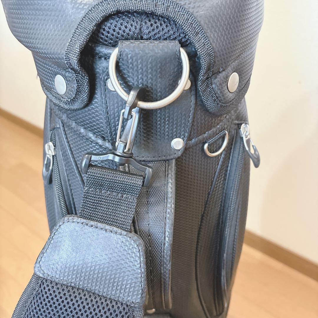 K445 MIZUNO ブラック キャディバッグ