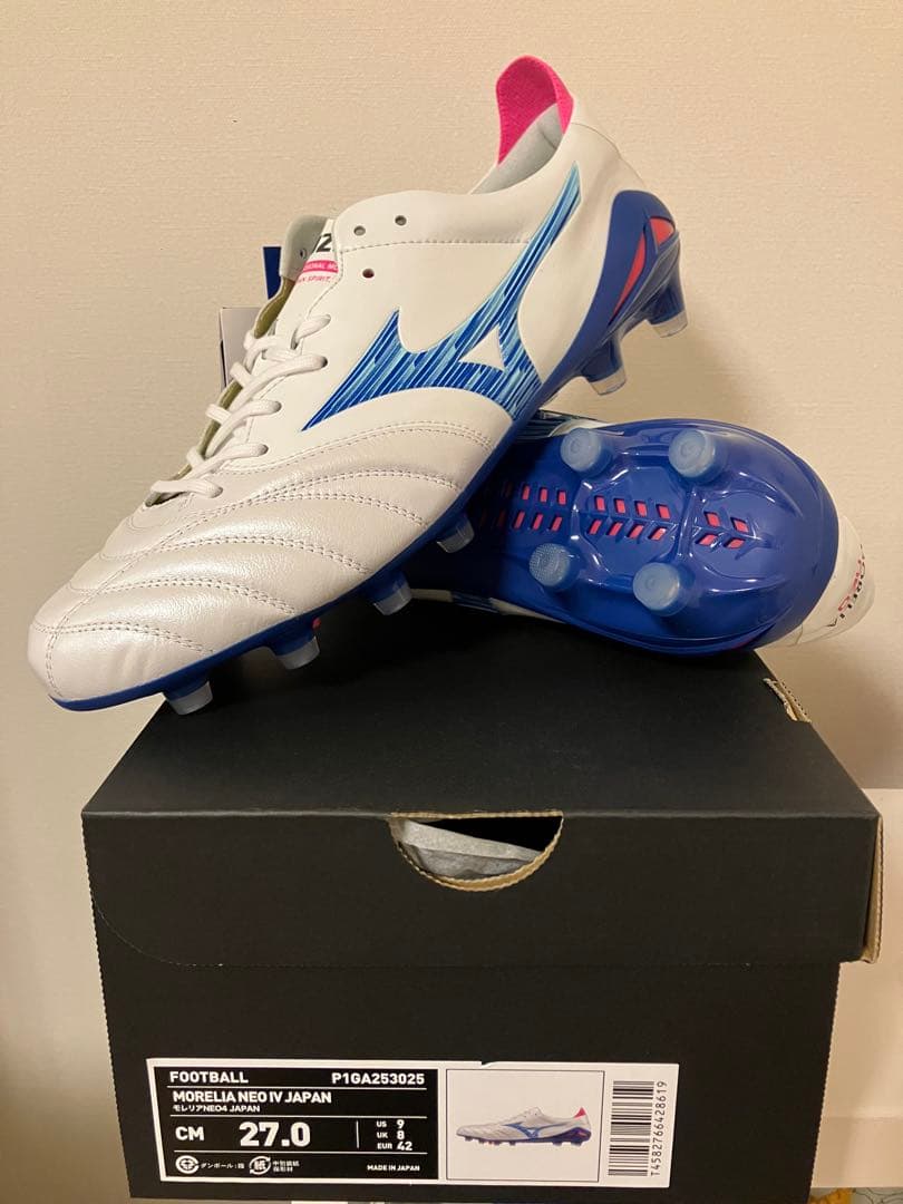 gjgjgpdさん専用　ミズノ サッカー スパイク モレリア ネオ4 27.0