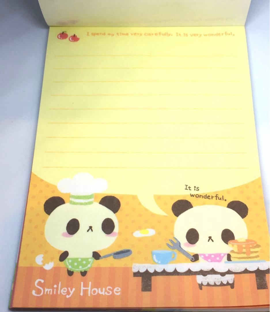 平成レトロ　クラックス メモ帳 パンダ　当時物　レア