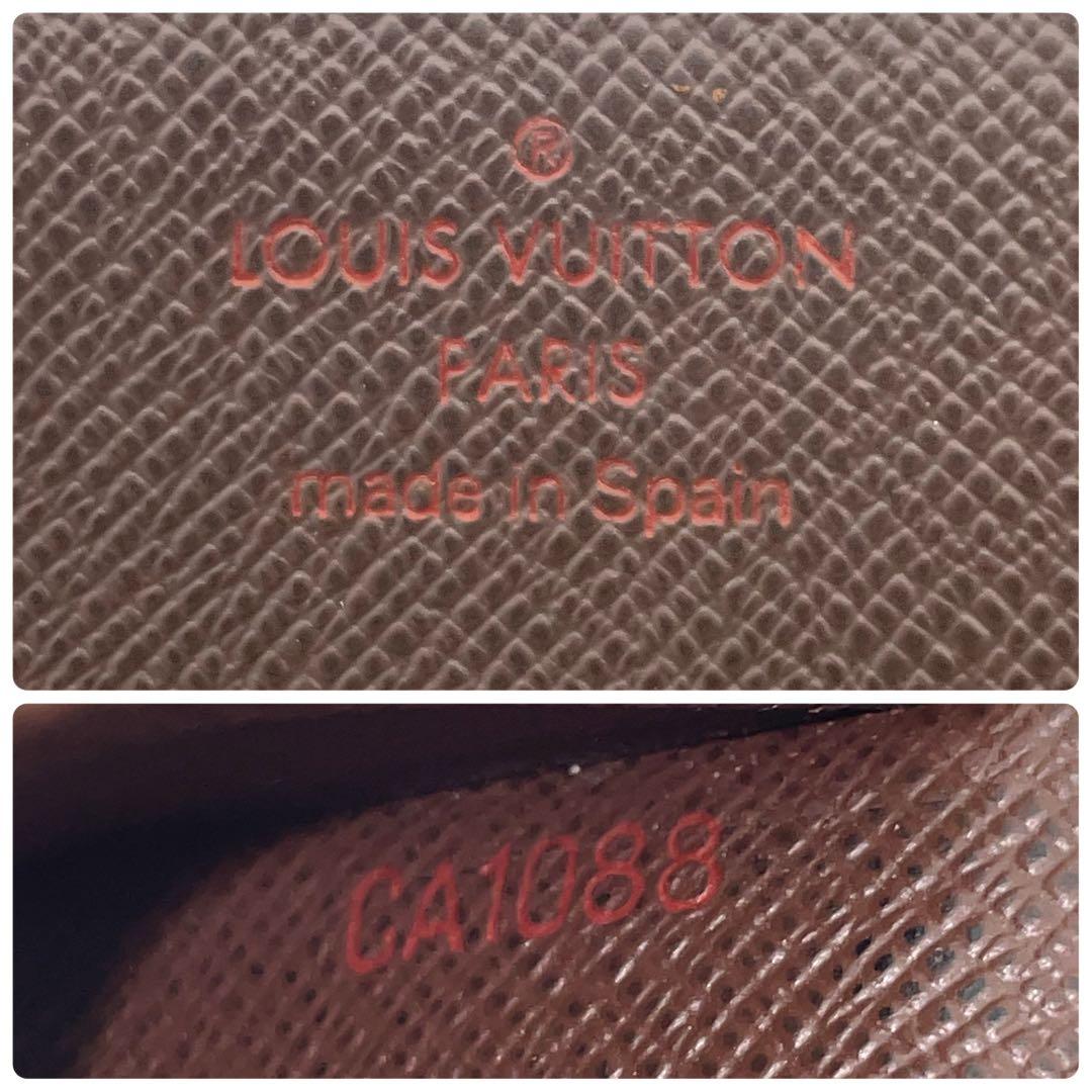 ルイヴィトン カードケース 名刺入れ ダミエ エベヌ ブラウン アンヴェロップ