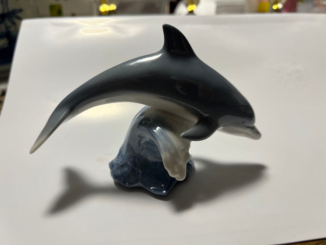 リヤドロ 幸運の イルカ ldr-8104 Lladro リアドロ 陶器 人形