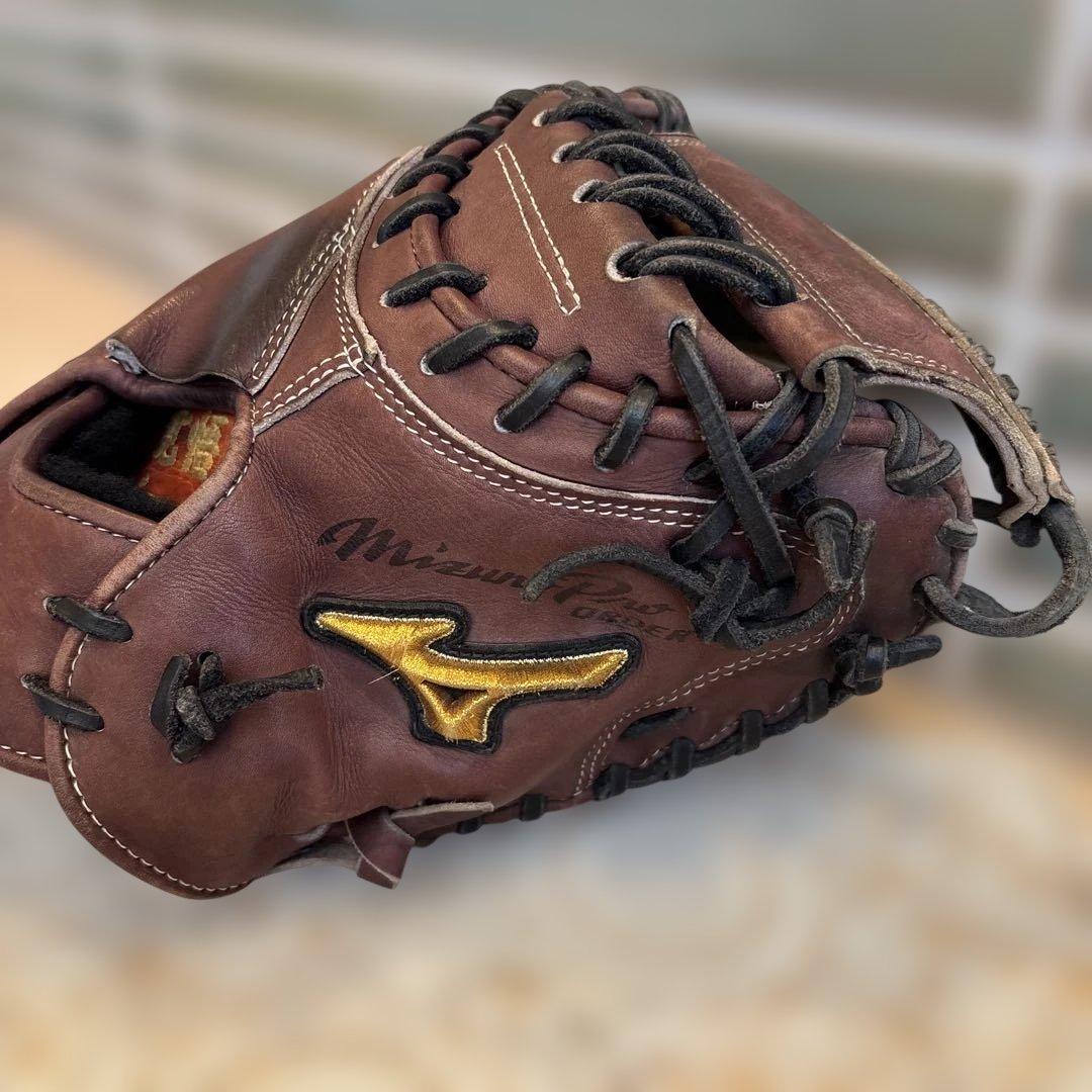 MizunoPro硬式用キャッチャーミット 炭谷銀仁朗選手モデル