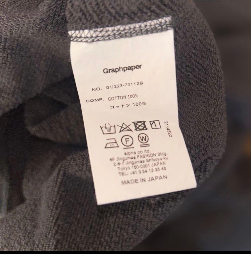 トップス Graphpaper LOOPWHEELER GP Raglan Sweat