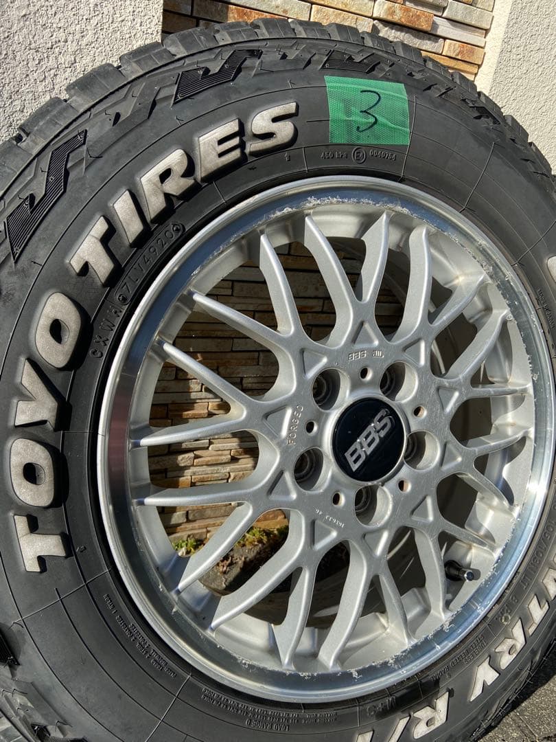 三菱純正BBSホイール&OPEN COUNTRY R/T 16インチ 4本セット