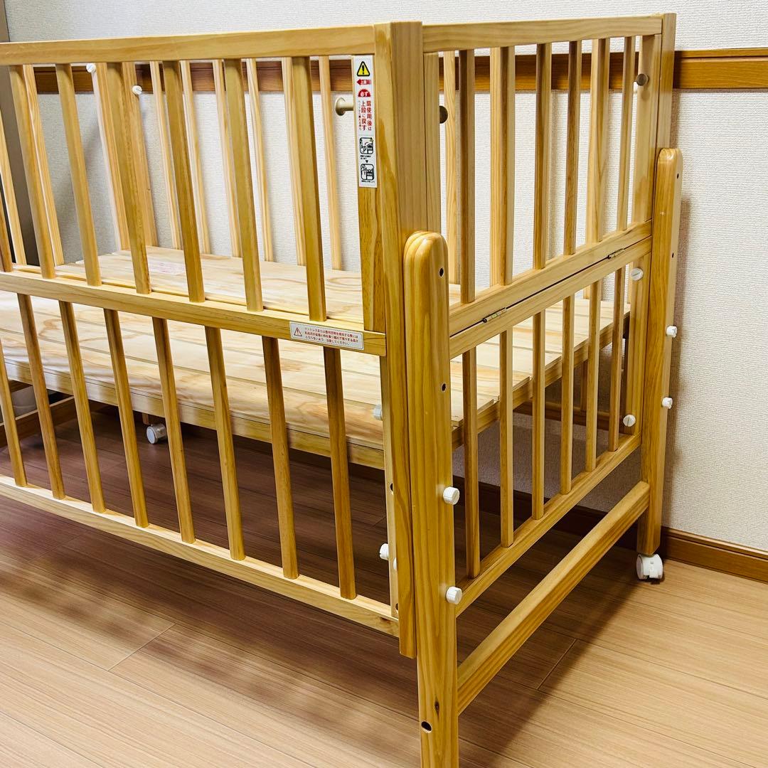 【アカチャンホンポ限定】大和屋　トール　Wオープン　ベビーベッドNA