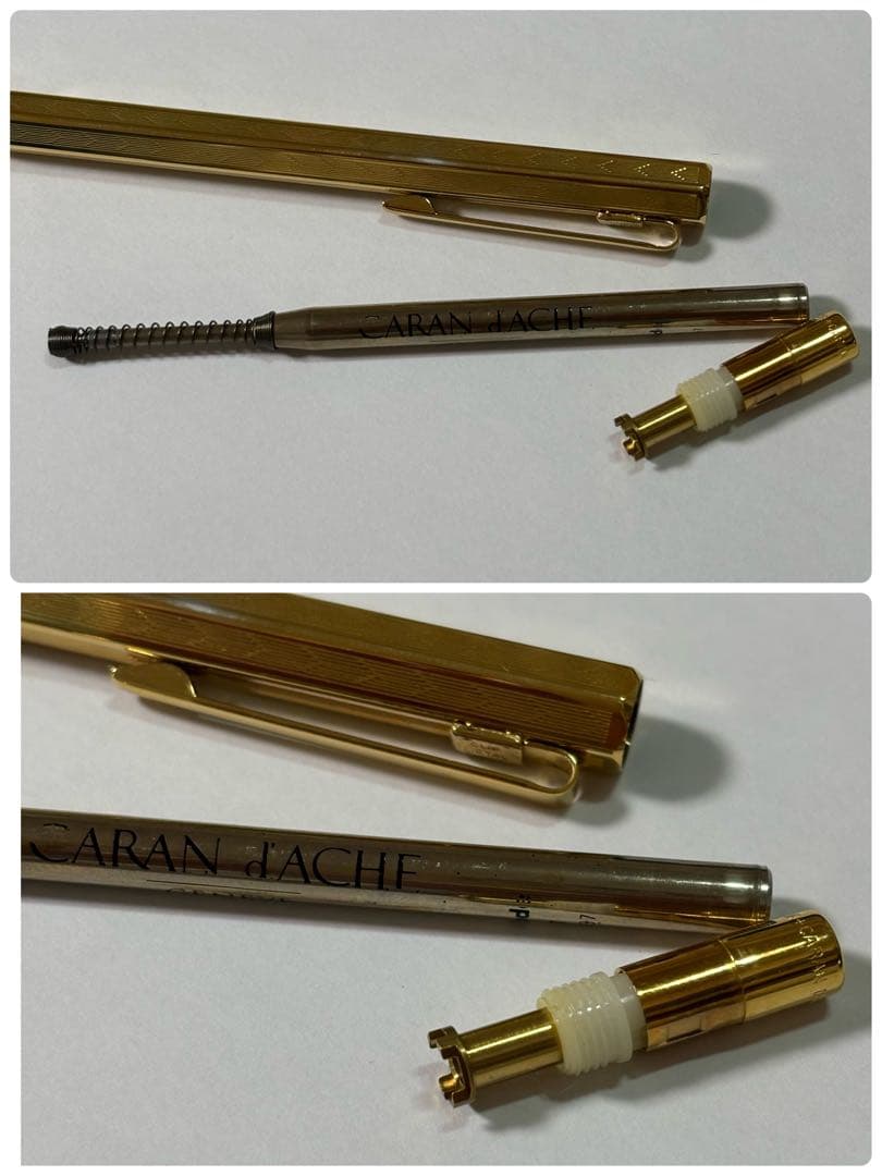 カランダッシュ　エクリドール　ボールペン　ゴールド　箱入