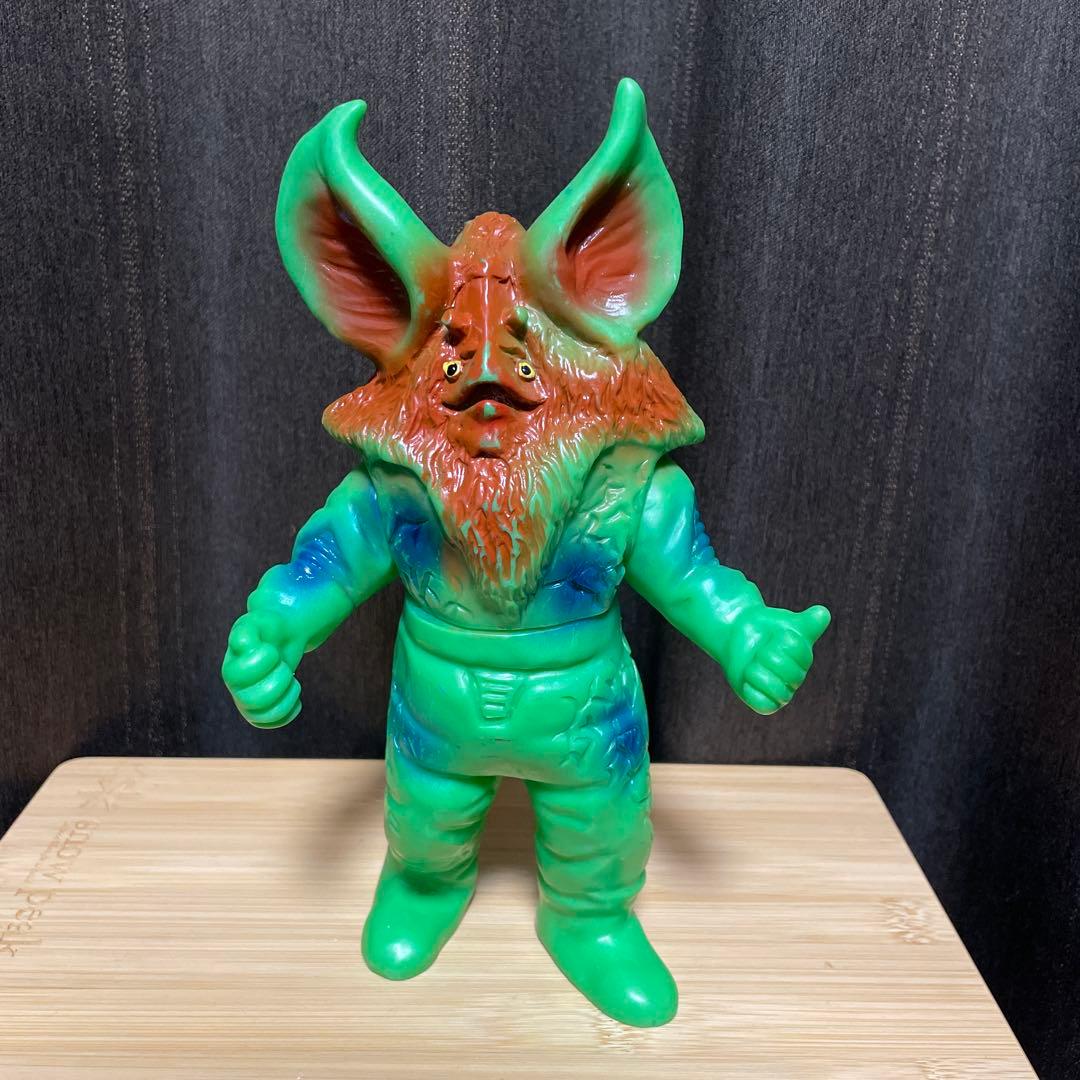 ブルマァク　イカルス星人　ソフビ　当時物　スタンダードサイズ