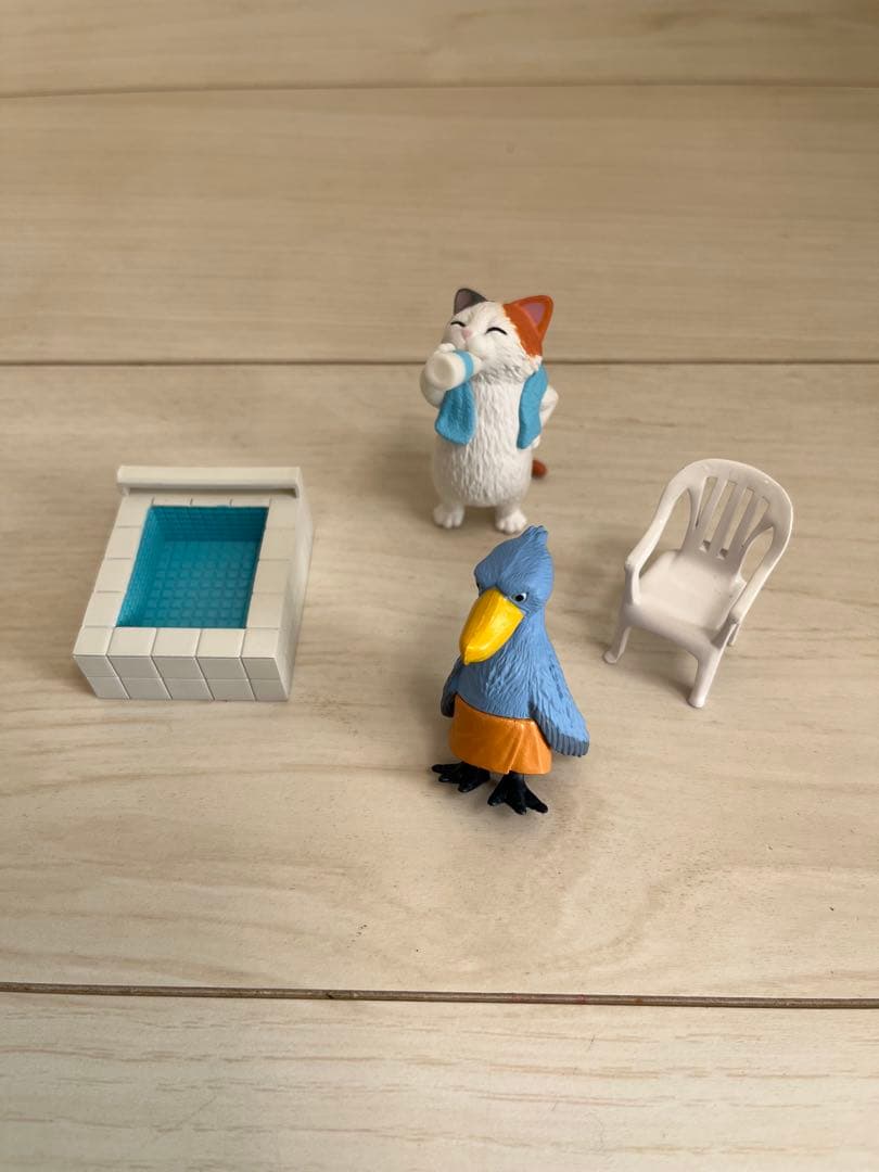 どうぶつサウナ　ジオラマ　ケース　全てセット