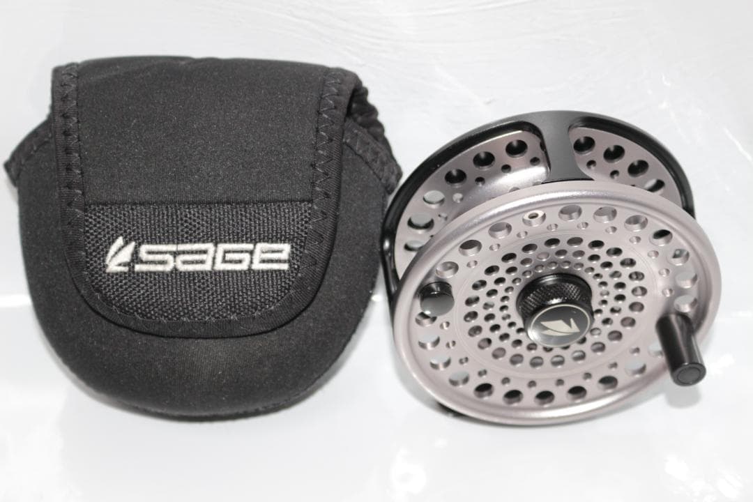 セージ　Sage　トラウトスペイ　3/4/5　黒　Stealth　ポーチ付　美品