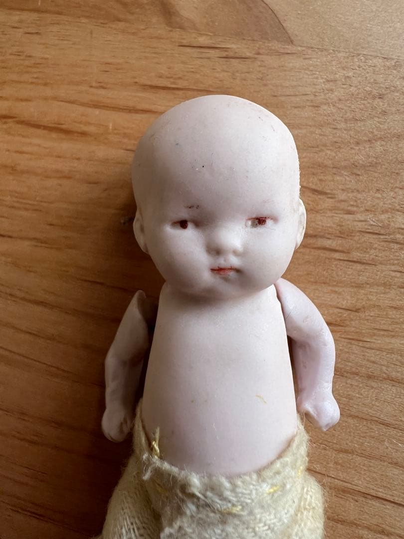 【アンティーク】ドイツ製ベビードールと椅子セット