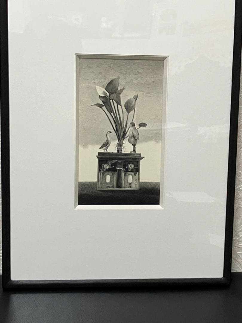 世界に一つ　河内良介「フィルム・スプール」鉛筆画(2018年)