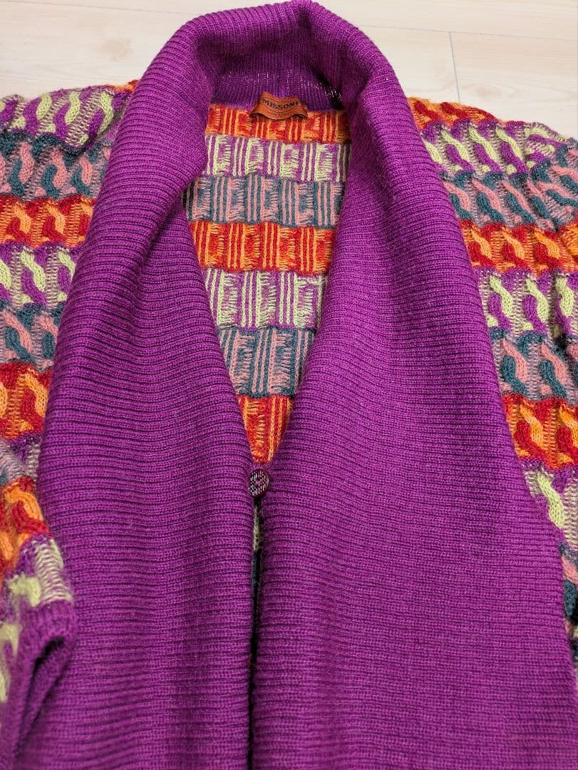 MISSONI ミッソーニ　　カーディガン　ミッソーニセーター　Lサイズ