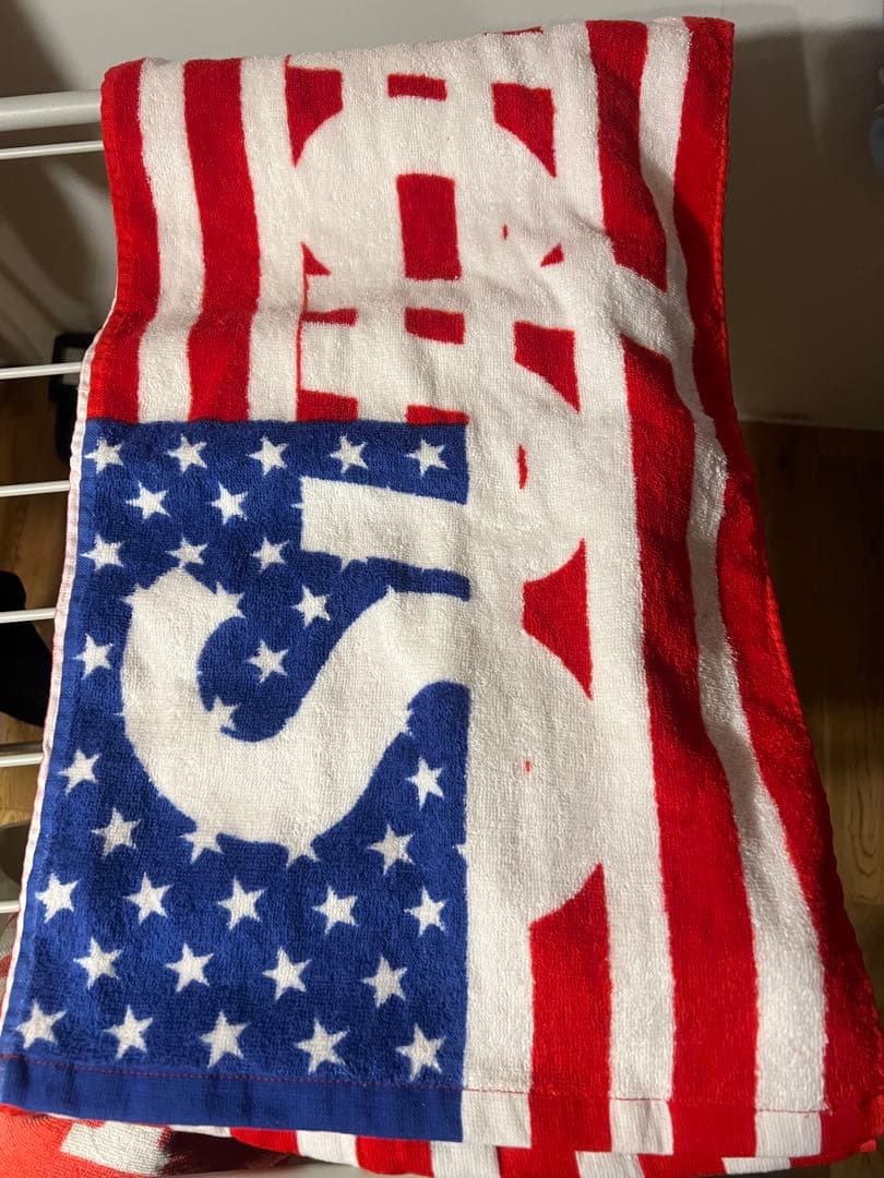 Supreme USA flagタオル