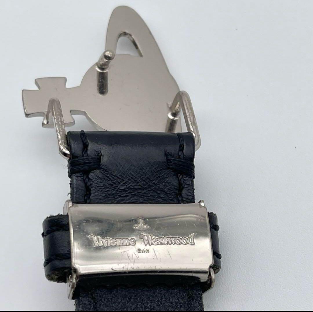 美品 vivienne westwood MANオーブバックル レザー ベルト