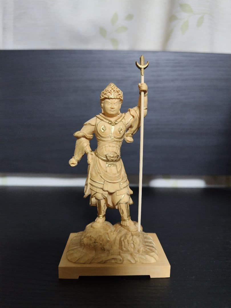 毘沙門天　泥足毘沙門天　極小仏　上杉謙信