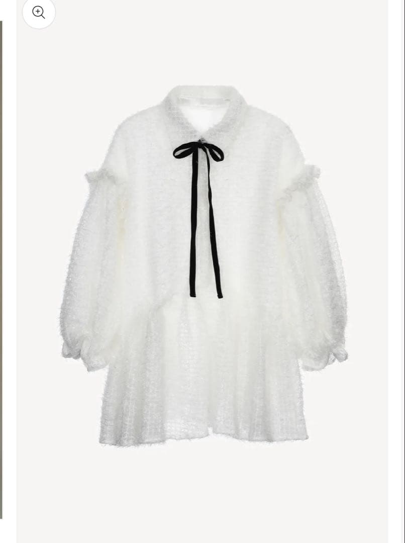 トップス acka fluffy volume blouse