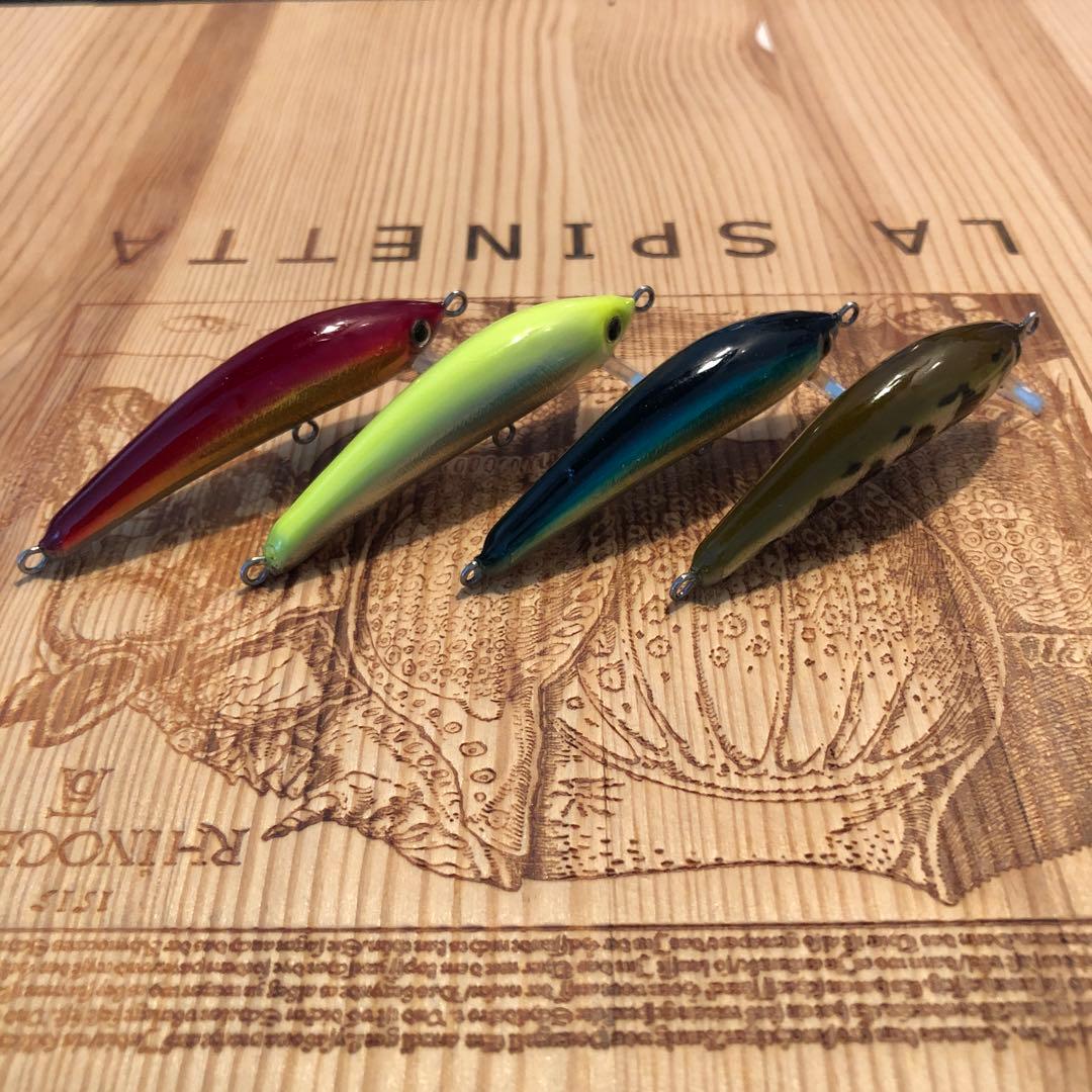 ふくしルアー バルサ 菊松 55㎜ 5.3g シンキング