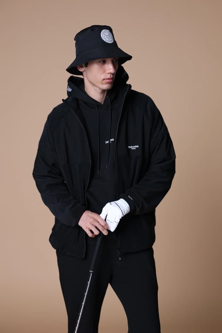メンズウェア RENOMA GOLF BASIC SWITCHING FLEECE JK