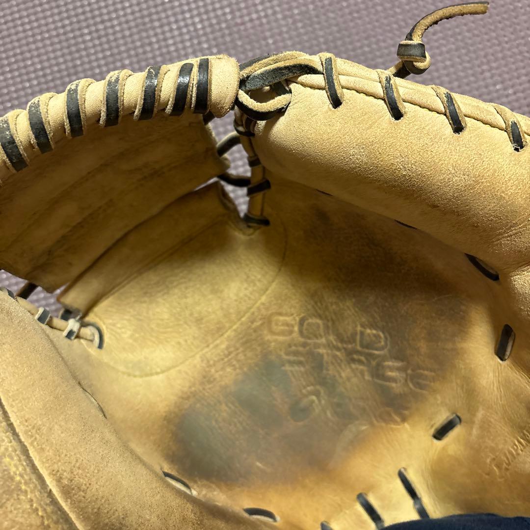アシックス 硬式グローブ　ゴールドステージ　キャッチャーミット