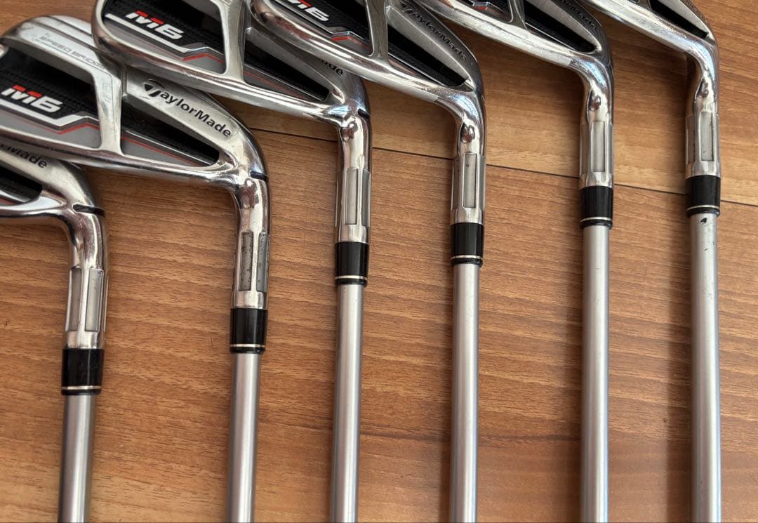 テーラーメイド M6アイアン 5〜P 6本セット FUBUKI フレックスR