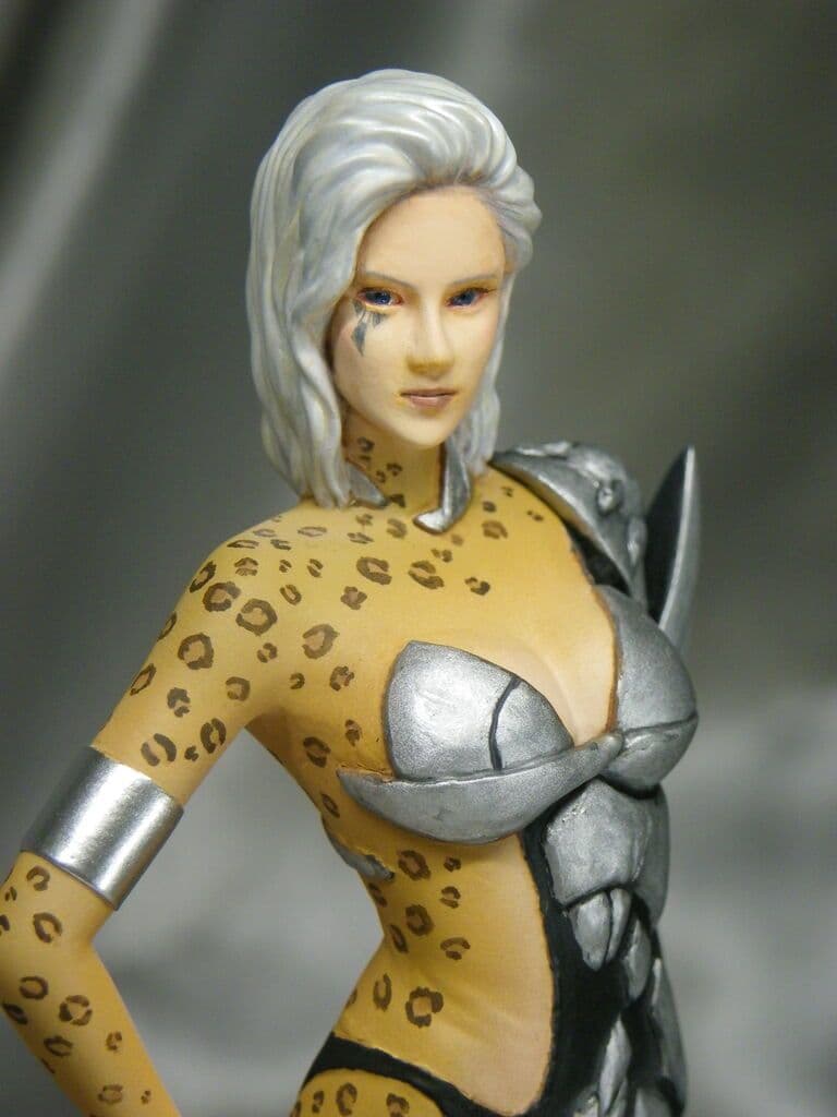 半獣姫 レー・ネフェル風 コスプレリアルフィギュア 完成品 1/12 ゲーテル。